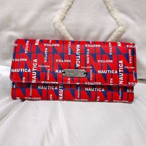 New Nautica Red & Blue RFID Protection Wallet